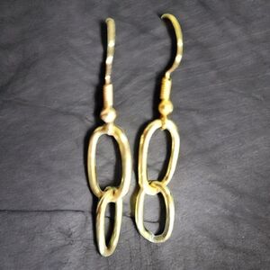 Elegant Gold Dangle Earrings